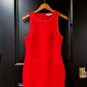 Sleeveless Studded Manhattan Dress